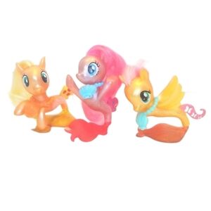 My Little Pony MLP Three Sea Ponies Mystery Treasures PVC Figures